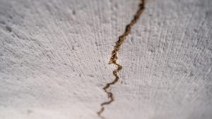 cracks in the ceiling